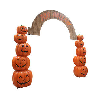 PUMPKIN ARCHWAY (ZOO HOLLOW WOODEN SIGNAGE)