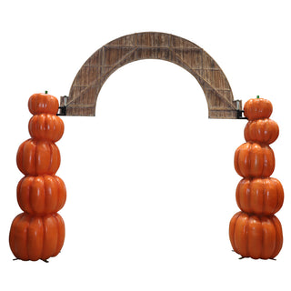 PUMPKIN ARCHWAY (ZOO HOLLOW WOODEN SIGNAGE)