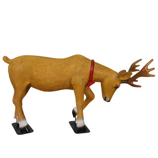 CHRISTMAS REINDEER GRAZING 2505-1503