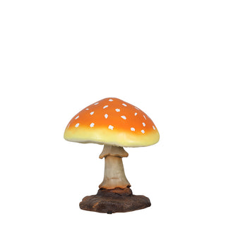 SMALL MUSHROOM (ORANGE)