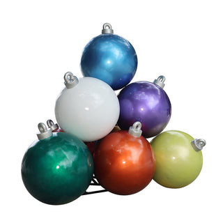 Chirtsmas Ball Stack (10) (Multi-Color)