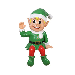 Sitting Santa Elf (Special & blond)