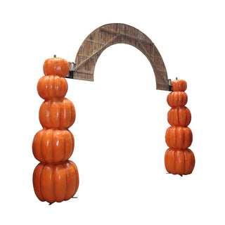 PUMPKIN ARCHWAY (ZOO HOLLOW WOODEN SIGNAGE)