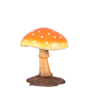 MEDIUM MUSHROOM (ORANGE)