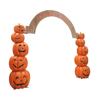 PUMPKIN ARCHWAY (BIG JACK WORLD WOODEN SIGNAGE)