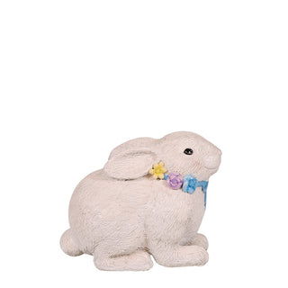 WHITE BUNNY HEADS UP