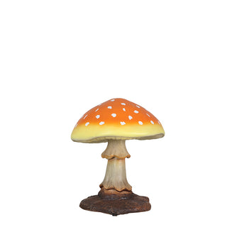 SMALL MUSHROOM (ORANGE)