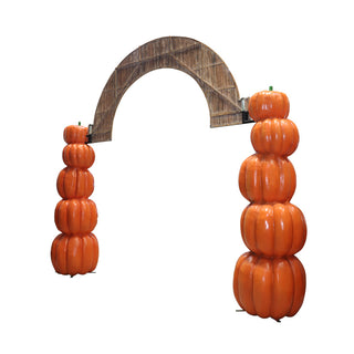 PUMPKIN ARCHWAY (ZOO HOLLOW WOODEN SIGNAGE)