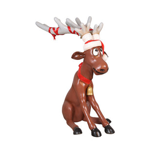 Holiday Deer Resting