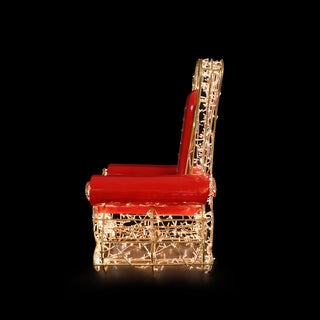 SANTA THRONE WARM WHITE - STANDING