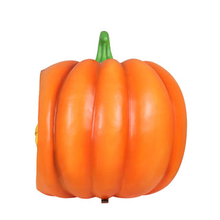 LION CARVED PUMPKIN