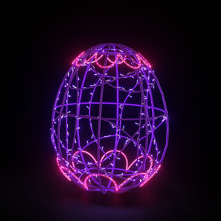 Easter Light Egg 4 (purple Pink)