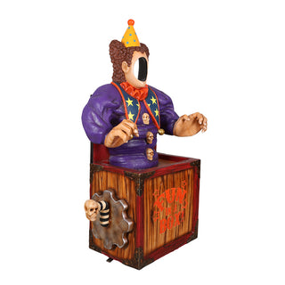 KILLER CLOWN IN A BOX PHOTO OP