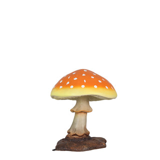 SMALL MUSHROOM (ORANGE)