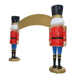 NUTCRACKER ARCHWAY "HAPPY HOLIDAYS"