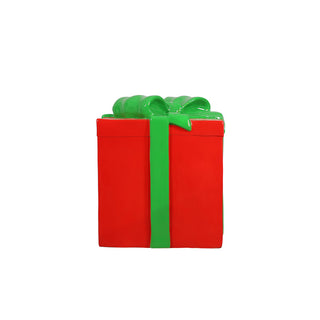 GIFT BOX LARGE (RED AND GREEN RIBBON)